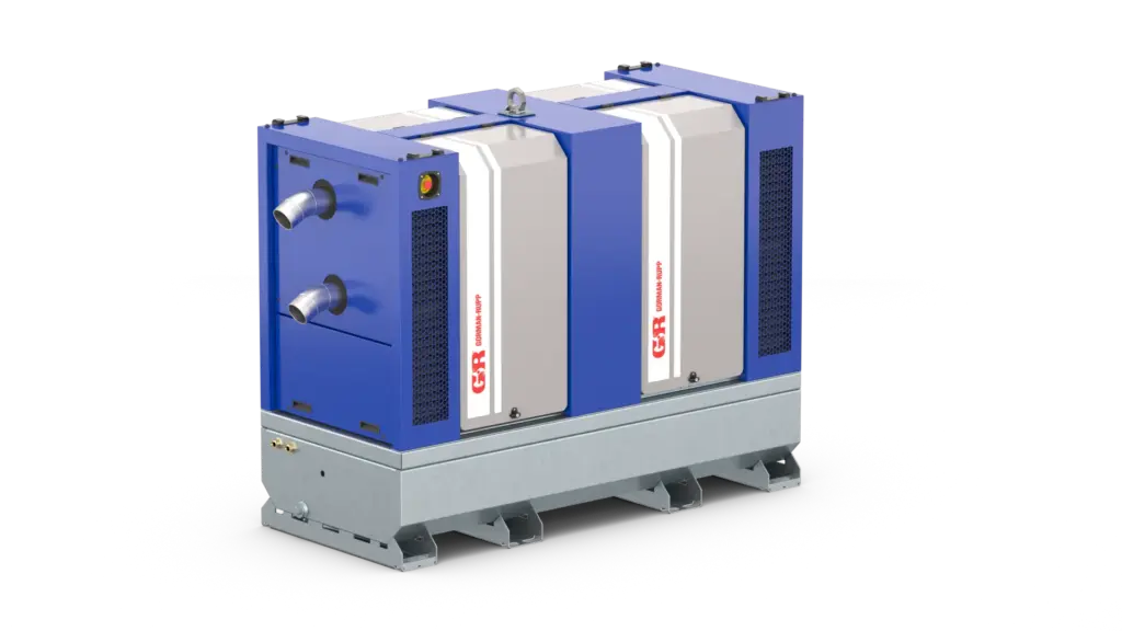 De Gorman-Rupp S-Line U4-140-L is een dieselaangedreven nat zelfaanzuigende pompset voor het verpompen van schoon en licht vervuild water.